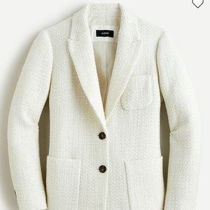J.Crew Boyfriend Blazer Shimmer Tweed AT685